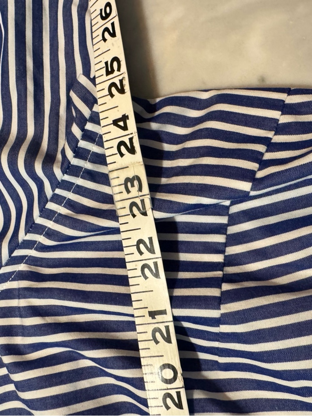 Ralph Lauren (CHAPS) button-down striped shirt w. cuff accents.
XXL (prob a 14) - Picture 15 of 16